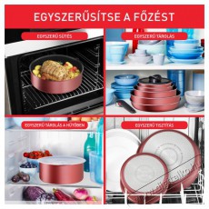 Tefal L3989502 Ingenio 6 serpenyő szett Konyhai termékek - Edény - Edény készlet - 381734