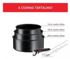 Tefal L3998902 Ingenio 6 edényszett Konyhai termékek - Edény - Edény készlet - 381737