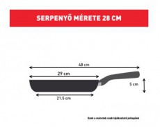 Tefal B8171944 Intuition Wok serpenyő 28cm Konyhai termékek - Edény - Wok serpenyő - 383004