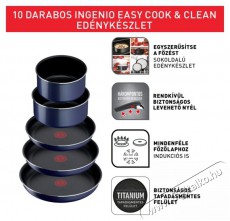 Tefal L1579102 Ingenio 6 easy cook serpenyő szett Konyhai termékek - Edény - Serpenyő - 383007