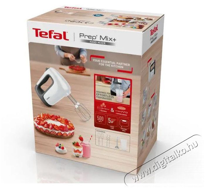 Tefal HT462138 K&eacute;zi mixer Konyhai term&eacute;kek - Konyhai kisg&eacute;p (elők&eacute;sz&iacute;t&eacute;s / feldolgoz&aacute;s) - K&eacute;zi mixer - 382903