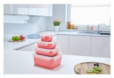 Tefal N1012310 Négyszögletű tároló 0.55L PIROS MSEAL COLOR Konyhai termékek - Konyhai eszköz - Egyéb konyhai eszköz - 430604