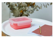 Tefal N1012310 Négyszögletű tároló 0.55L PIROS MSEAL COLOR Konyhai termékek - Konyhai eszköz - Egyéb konyhai eszköz - 430604