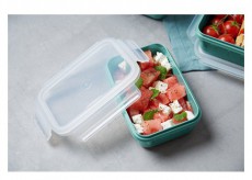 Tefal N1012410 NÉGYSZÖGLETŰ TÁROLÓ 0.55L ZÖLD MSEAL COLOR Konyhai termékek - Konyhai eszköz - Egyéb konyhai eszköz - 429500