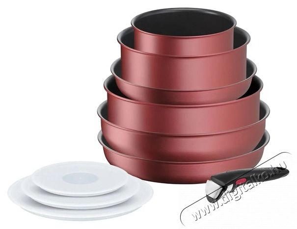 Tefal L3989402 Ingenio Daily Chef 10 db-os alum&iacute;nium ed&eacute;nyszett Konyhai term&eacute;kek - Ed&eacute;ny - Ed&eacute;ny k&eacute;szlet - 445646