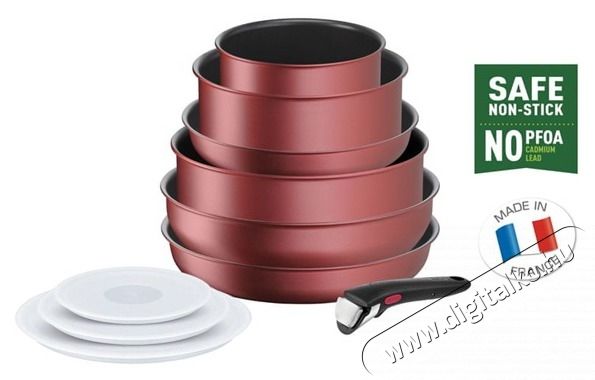 Tefal L3989402 Ingenio Daily Chef 10 db-os alum&iacute;nium ed&eacute;nyszett Konyhai term&eacute;kek - Ed&eacute;ny - Ed&eacute;ny k&eacute;szlet - 445646