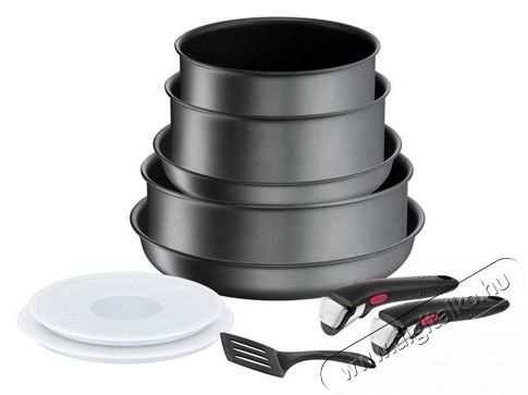 Tefal L7619302 Ingenio Daily Chef ON 10 db-os alum&iacute;nium ed&eacute;nyszett Konyhai term&eacute;kek - Ed&eacute;ny - Ed&eacute;ny k&eacute;szlet - 445649