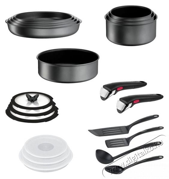 Tefal L7619402 Ingenio Daily Chef ON 20 db-os alum&iacute;nium ed&eacute;nyszett Konyhai term&eacute;kek - Ed&eacute;ny - Ed&eacute;ny k&eacute;szlet - 445650