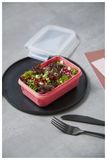 Tefal N1012910 Négyszögletű tárolóedény 2.2 L piros Konyhai termékek - Konyhai eszköz - Egyéb konyhai eszköz - 465216