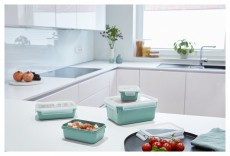 Tefal N1031010 Ételtároló doboz szett 4db-os zöld Konyhai termékek - Konyhai eszköz - Egyéb konyhai eszköz - 465218