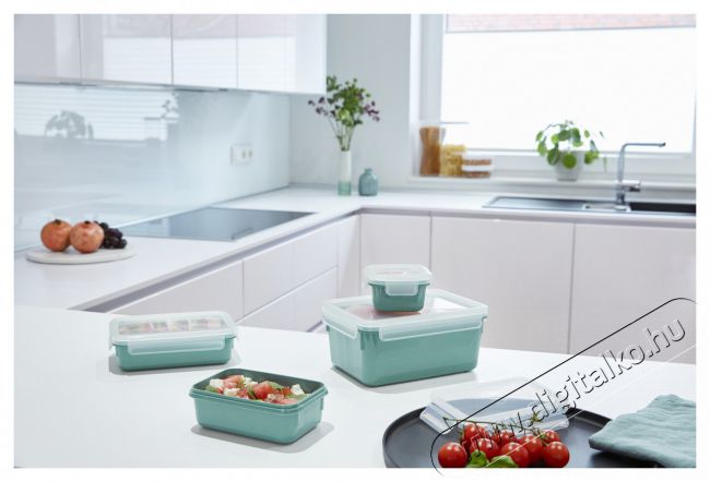 Tefal N1031010 Ételtároló doboz szett 4db-os zöld Konyhai termékek - Konyhai eszköz - Egyéb konyhai eszköz - 465218
