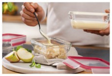 Tefal N1040510 Négyszögletű üveg tárolóedény 0,45 L  Konyhai termékek - Konyhai eszköz - Egyéb konyhai eszköz - 465236