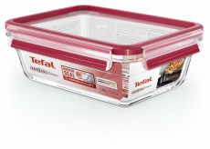 Tefal N1041010 Négyszögletű üveg tárolóedény 1,3 l  Konyhai termékek - Konyhai eszköz - Egyéb konyhai eszköz - 465238