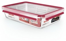 Tefal N1041210 Négyszögletű üveg tárolóedény 3l  Konyhai termékek - Konyhai eszköz - Egyéb konyhai eszköz - 465240
