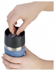 Tefal N2160210 Compact Utazó bögre, 0,3 l kék Konyhai termékek - Konyhai eszköz - Egyéb konyhai eszköz - 465278