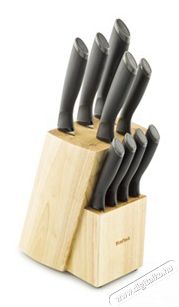 Tefal K221SB04 Kés készlet 9 részes fa tartóval Konyhai termékek - Konyhai eszköz - Készlet / szett - 465392