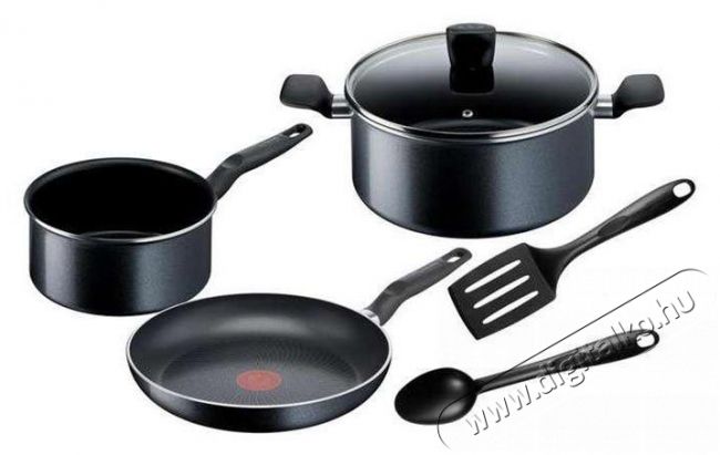 Tefal Start Easy 6 db-os szett, fekete, C2678074 Konyhai termékek - Edény - Edény készlet - 476350