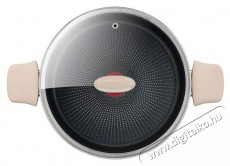 Tefal G2544602 ECO-Respect Lábas fedővel 24 cm / 5 L tapadásmentes üvegtetővel indukcióhoz Konyhai termékek - Edény - Fazék / lábas - 476287
