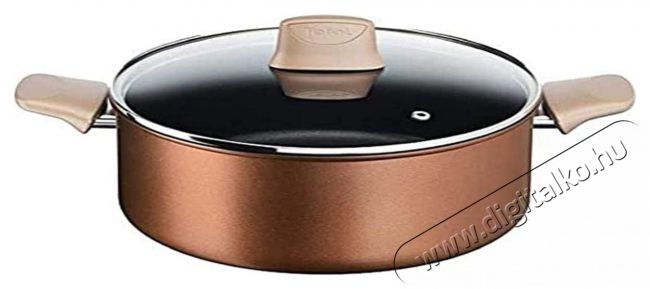 Tefal G2544602 ECO-Respect Lábas fedővel 24 cm / 5 L tapadásmentes üvegtetővel indukcióhoz Konyhai termékek - Edény - Fazék / lábas - 476287