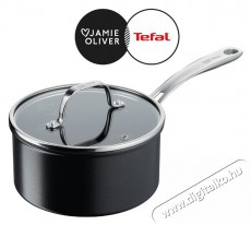 Tefal Jamie Oliver Home Cook Főzőedény fedővel, Thermo-Signal, Indukciós, 20 cm, 3.1L (E0142455) Konyhai termékek - Edény - Egyéb edény - 495688