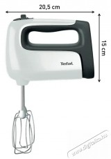 Tefal HT460138 kézi mixer Konyhai termékek - Konyhai kisgép (előkészítés / feldolgozás) - Kézi mixer - 370442
