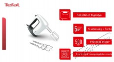 Tefal HT460138 kézi mixer Konyhai termékek - Konyhai kisgép (előkészítés / feldolgozás) - Kézi mixer - 370442