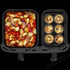 Tefal Dual Easy Fry XXL EY9428E0 Forrólevegős sütő Konyhai termékek - Konyhai kisgép (sütés / főzés / hűtés / ételkészítés) - Légkeveréses főzőgép / elektromos kukta / multifunkciós sütő - 500975