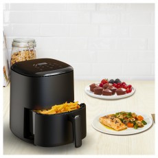Tefal EY145810 Easy Fry Compact fekete 3 L forrólevegős sütő Konyhai termékek - Konyhai kisgép (sütés / főzés / hűtés / ételkészítés) - Légkeveréses főzőgép / elektromos kukta / multifunkciós sütő - 501131