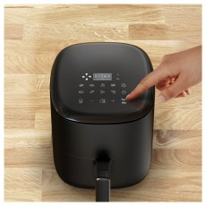 Tefal EY145810 Easy Fry Compact fekete 3 L forrólevegős sütő Konyhai termékek - Konyhai kisgép (sütés / főzés / hűtés / ételkészítés) - Légkeveréses főzőgép / elektromos kukta / multifunkciós sütő - 501131