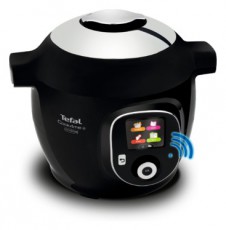 Tefal CY855830 COOK4ME+ CONNECT Elektromos gyorsfőző kukta Konyhai termékek - Konyhai kisgép (sütés / főzés / hűtés / ételkészítés) - Légkeveréses főzőgép / elektromos kukta / multifunkciós sütő - 501332