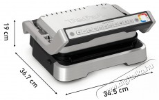 Tefal GC773D30 Optigrill 2in1 elektromos grill Konyhai termékek - Konyhai kisgép (sütés / főzés / hűtés / ételkészítés) - Kontakt grill sütő / sütőlap - 501340