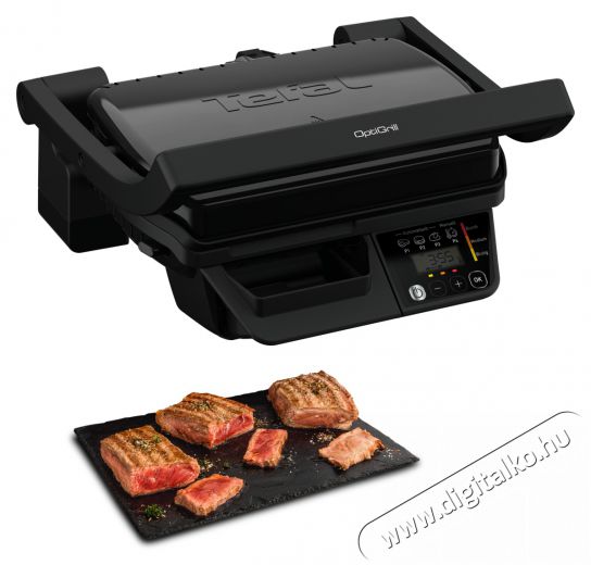 Tefal OptiGrill GC7P0810 Kontaktgrill Konyhai termékek - Konyhai kisgép (sütés / főzés / hűtés / ételkészítés) - Kontakt grill sütő / sütőlap - 501317
