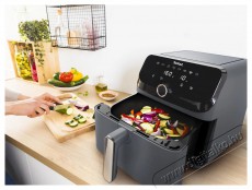 Tefal Easy Fry Mega EY855BE0 Airfryer Konyhai termékek - Konyhai kisgép (sütés / főzés / hűtés / ételkészítés) - Légkeveréses főzőgép / elektromos kukta / multifunkciós sütő - 500971