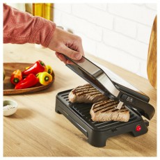 Tefal GC270D10 Inicio Compact szürke-fekete kontaktgrill Konyhai termékek - Konyhai kisgép (sütés / főzés / hűtés / ételkészítés) - Kontakt grill sütő / sütőlap - 501363
