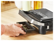 Tefal GC270D10 Inicio Compact szürke-fekete kontaktgrill Konyhai termékek - Konyhai kisgép (sütés / főzés / hűtés / ételkészítés) - Kontakt grill sütő / sütőlap - 501363
