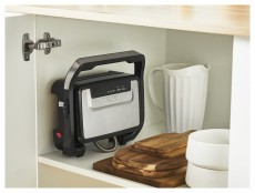 Tefal GC270D10 Inicio Compact szürke-fekete kontaktgrill Konyhai termékek - Konyhai kisgép (sütés / főzés / hűtés / ételkészítés) - Kontakt grill sütő / sütőlap - 501363