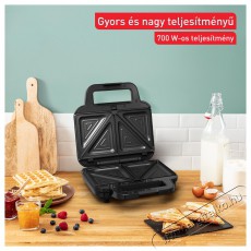 Tefal SW383D10 UltraCompact 3in1 szendvicssütő Konyhai termékek - Konyhai kisgép (sütés / főzés / hűtés / ételkészítés) - Melegszendvics / gofri sütő - 501366