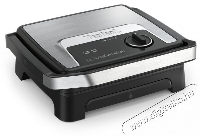 Tefal GC272D10 szürke-fekete kontaktgrill Konyhai termékek - Konyhai kisgép (sütés / főzés / hűtés / ételkészítés) - Kontakt grill sütő / sütőlap - 502379