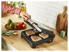 Tefal GC272D10 szürke-fekete kontaktgrill Konyhai termékek - Konyhai kisgép (sütés / főzés / hűtés / ételkészítés) - Kontakt grill sütő / sütőlap - 502379
