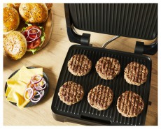 Tefal GC272D10 szürke-fekete kontaktgrill Konyhai termékek - Konyhai kisgép (sütés / főzés / hűtés / ételkészítés) - Kontakt grill sütő / sütőlap - 502379