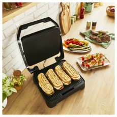 Tefal GC272D10 szürke-fekete kontaktgrill Konyhai termékek - Konyhai kisgép (sütés / főzés / hűtés / ételkészítés) - Kontakt grill sütő / sütőlap - 502379