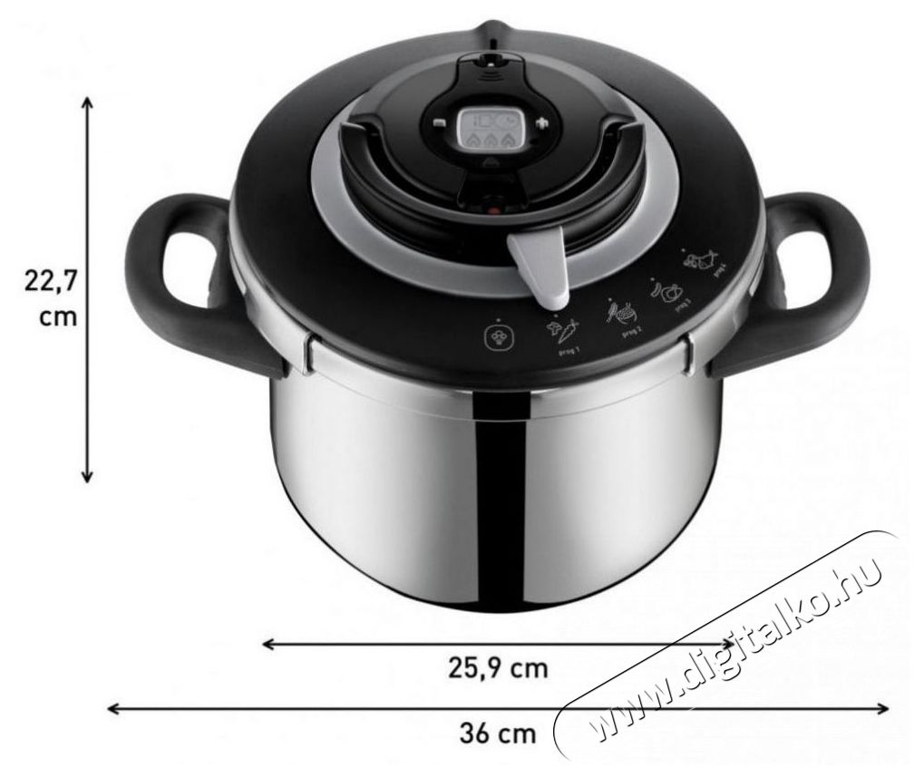 Tefal P4550731 Clipso+ CHEF Konyhai term&eacute;kek - Ed&eacute;ny - Kukta - 504966