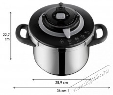 Tefal P4550731 Clipso+ CHEF Konyhai term&eacute;kek - Ed&eacute;ny - Kukta - 504966