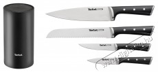 Tefal ICE FORCE késkészlet, 4 db + K2325S75 műanyag blokk Konyhai termékek - Konyhai eszköz - Készlet / szett - 504948