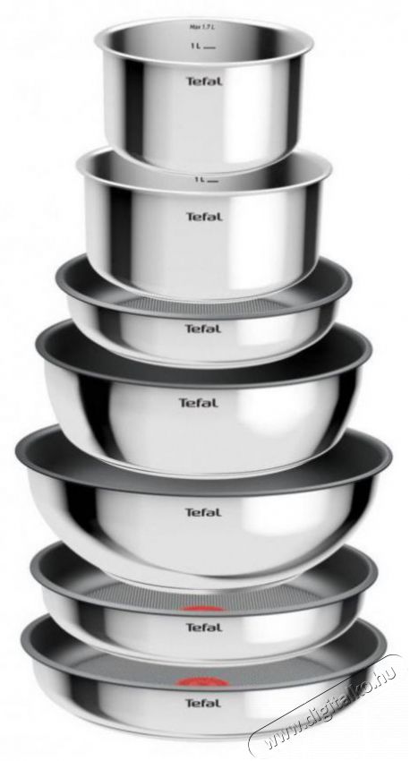 Tefal L881SF04 ED&Eacute;NYSZETT INGENIO COOK EAT 15 R&Eacute;SZES Konyhai term&eacute;kek - Ed&eacute;ny - Ed&eacute;ny k&eacute;szlet - 517218