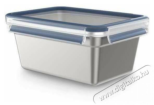 Tefal Master Seal 2 l-es tárolóedény, rozsdamentes acél, téglalap alakú N1150610 Konyhai termékek - Edény - Egyéb edény - 520915