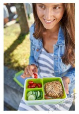 Tefal MasterSeal TO GO szögletes ebédtartó doboz 1.2 l, 3 belső tárolóval K3100412 Konyhai termékek - Edény - Ételtároló - 520919