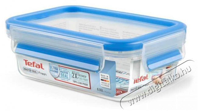 Tefal T&aacute;rol&oacute;ed&eacute;ny 0,55 l MASTER SEAL FRESH t&eacute;glalap alak&uacute; K3021112 Konyhai term&eacute;kek - Ed&eacute;ny - &Eacute;telt&aacute;rol&oacute; - 520927
