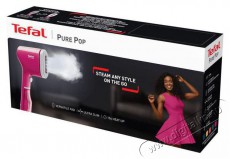 Tefal DT2023F0 Pure POP - rózsaszín Ruhagőzölő Háztartás / Otthon / Kültér - Tisztító / mosó - Kézi gőztisztító / gőzborotva - 526344
