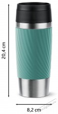 Tefal N2024310 TRAVEL MUG TWIST 0,36 l - z&ouml;ld thermo b&ouml;gre Konyhai term&eacute;kek - Ed&eacute;ny - Termosz - 526365
